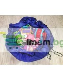 Сгъваем кош чанта за детски играчки